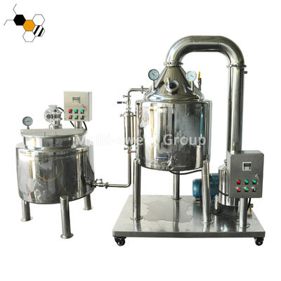 qualità Doppi carri armati 2T Honey Filtering Machine Honey Extractor di ispessimento fabbrica