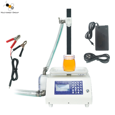 Bottiglie/ora Honey Filling And Filtering Machine completamente automatico dell'imbottigliatrice 500g 470